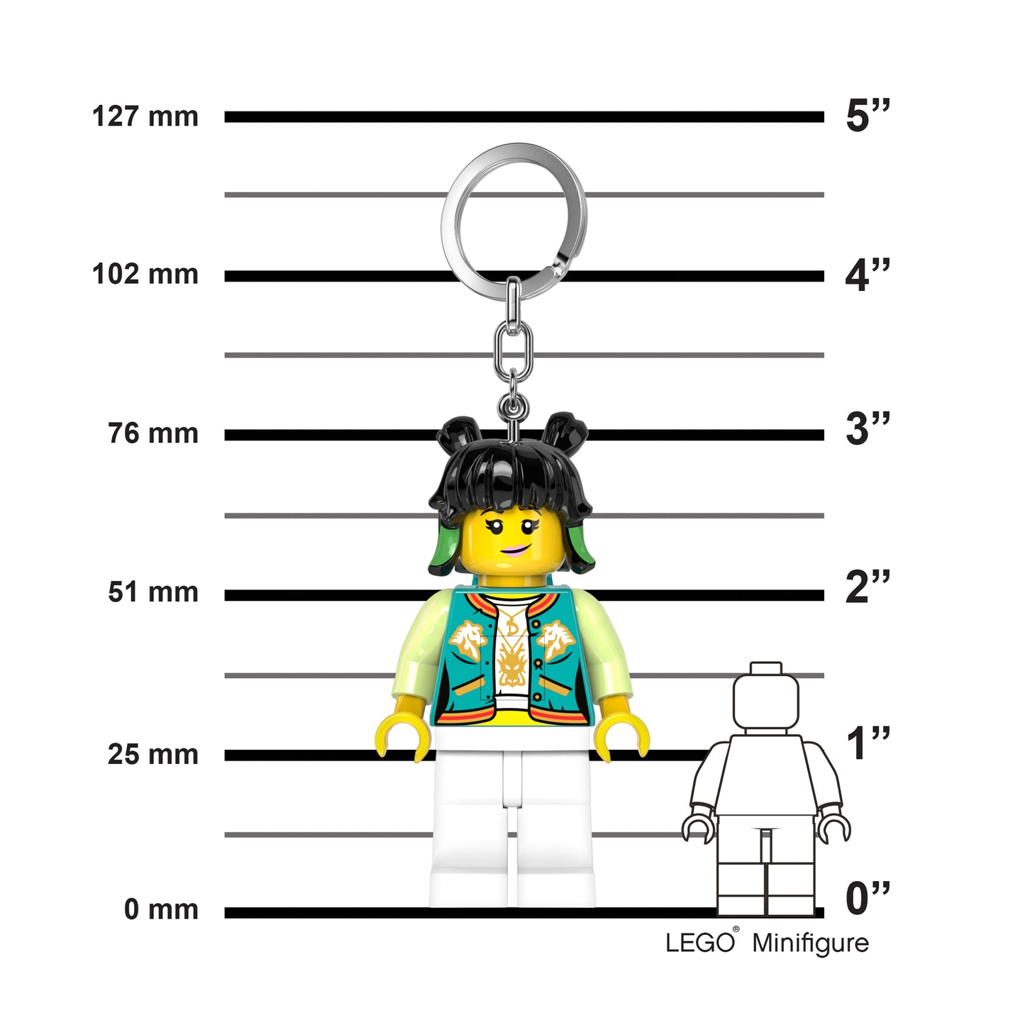 LEGO® Monkie Kid™ Keychain Light Mei (KE228H)