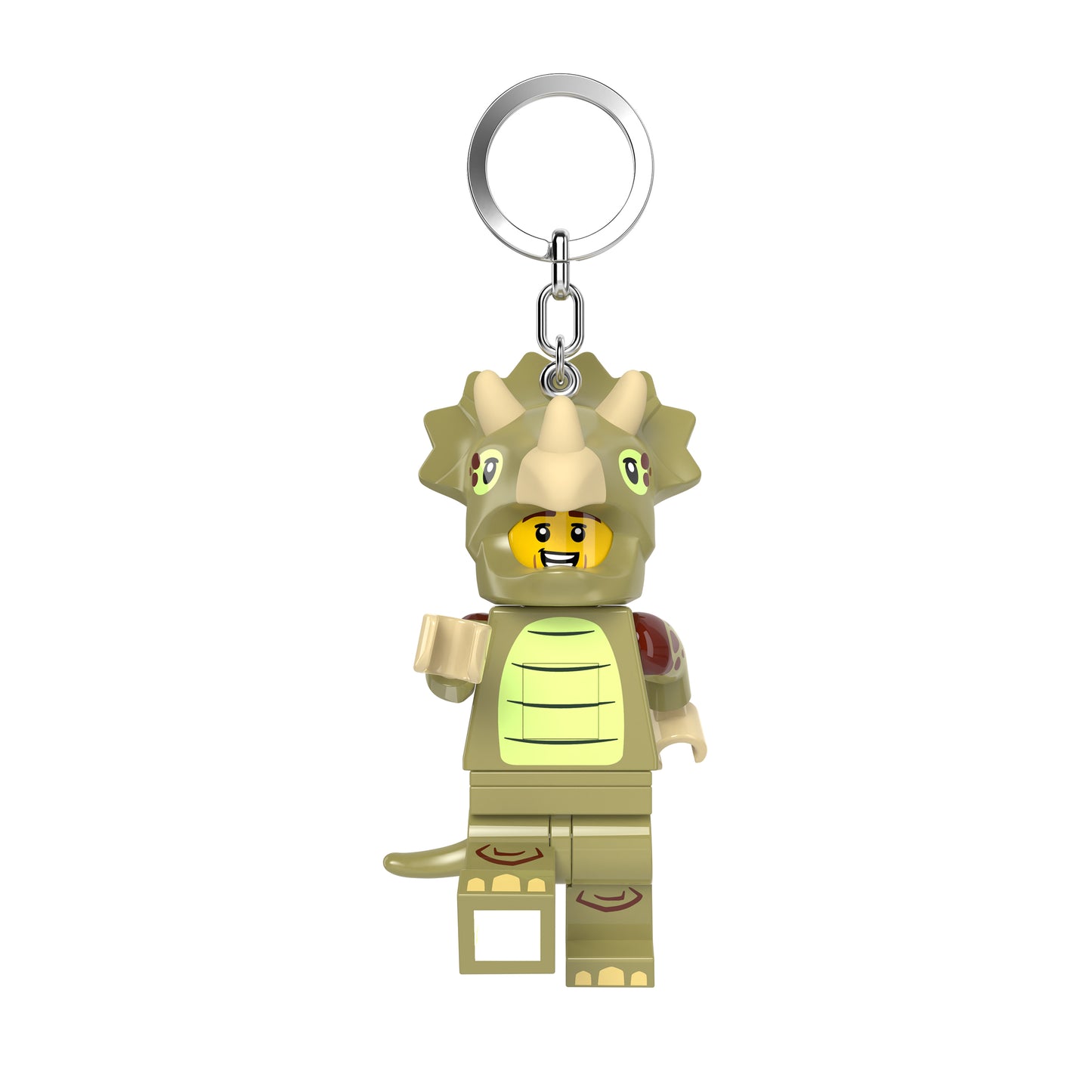 LEGO® Minifigurines™ Keychain Light Triceratops Costume Fan (KE238H)