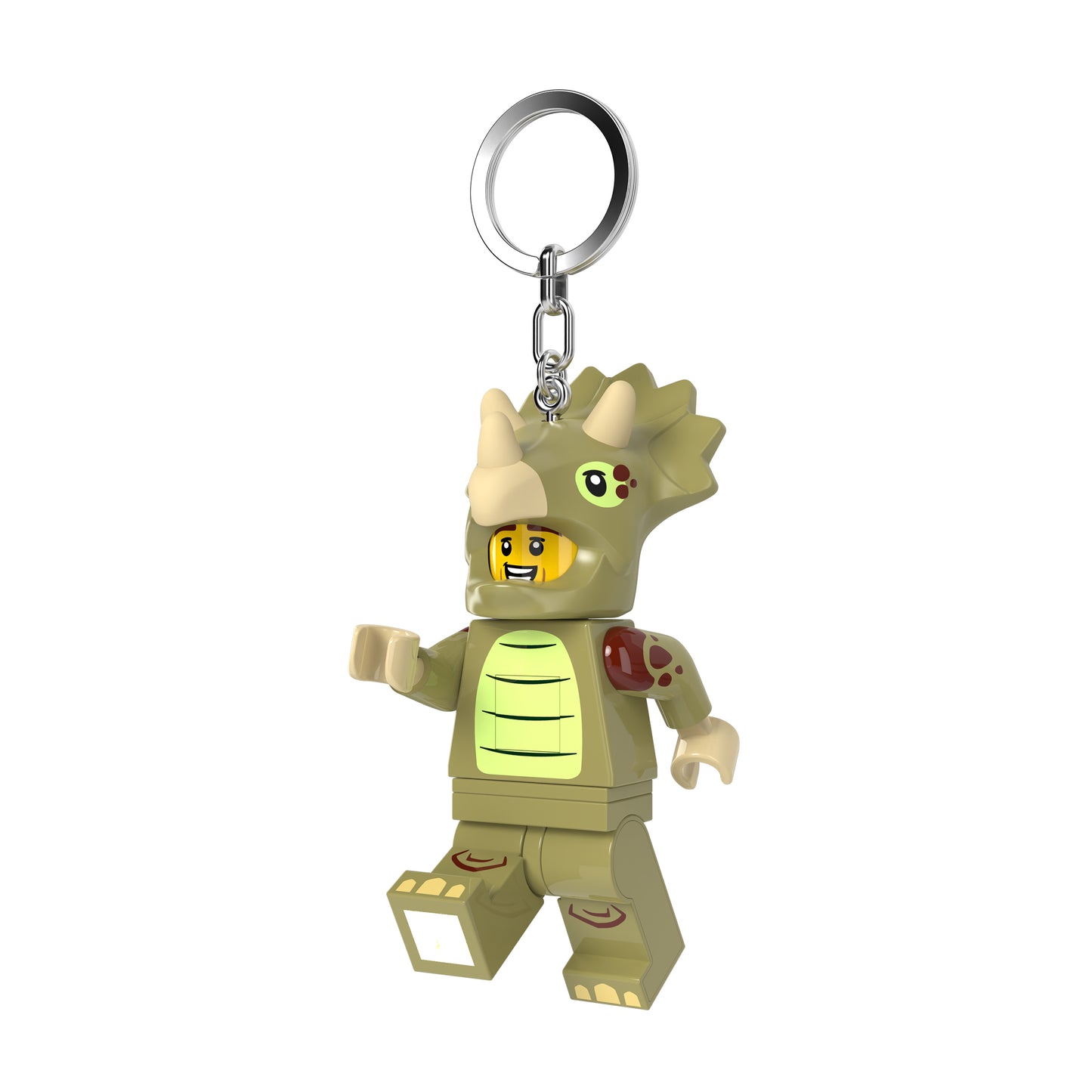 LEGO® Minifigurines™ Keychain Light Triceratops Costume Fan (KE238H)