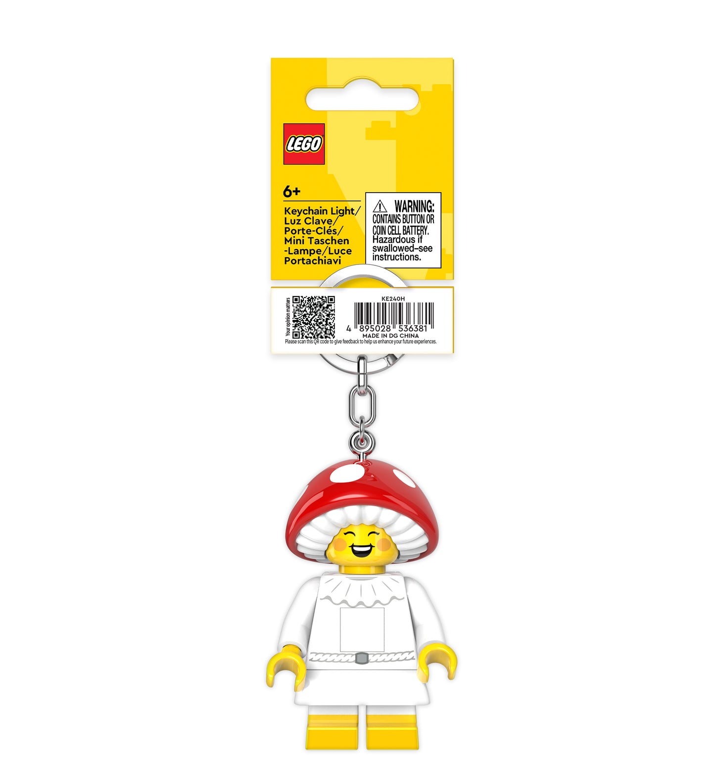 LEGO® Minifigurines™ Keychain Light Mushroom Sprite (KE240H)