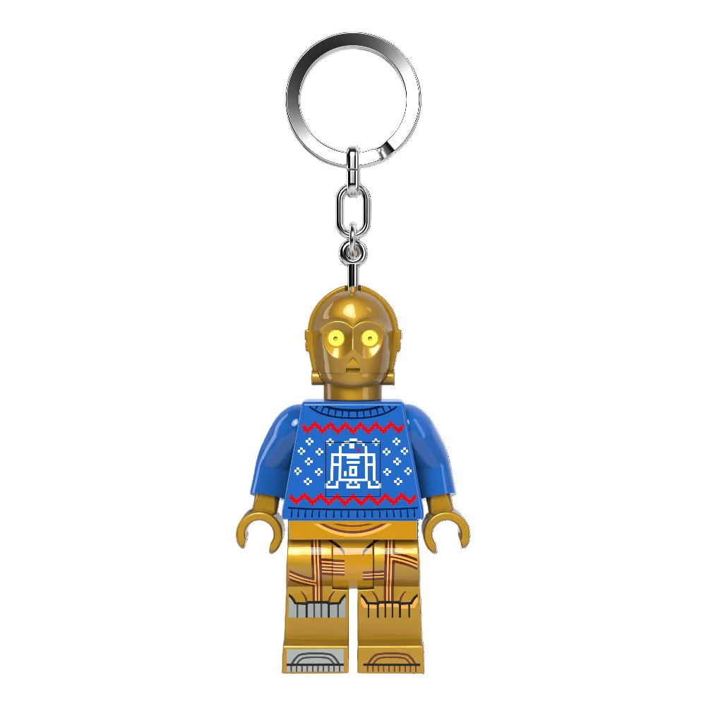 LEGO® STAR WARS™ Keychain Light C-3PO™ Holiday Sweater (KE250H)