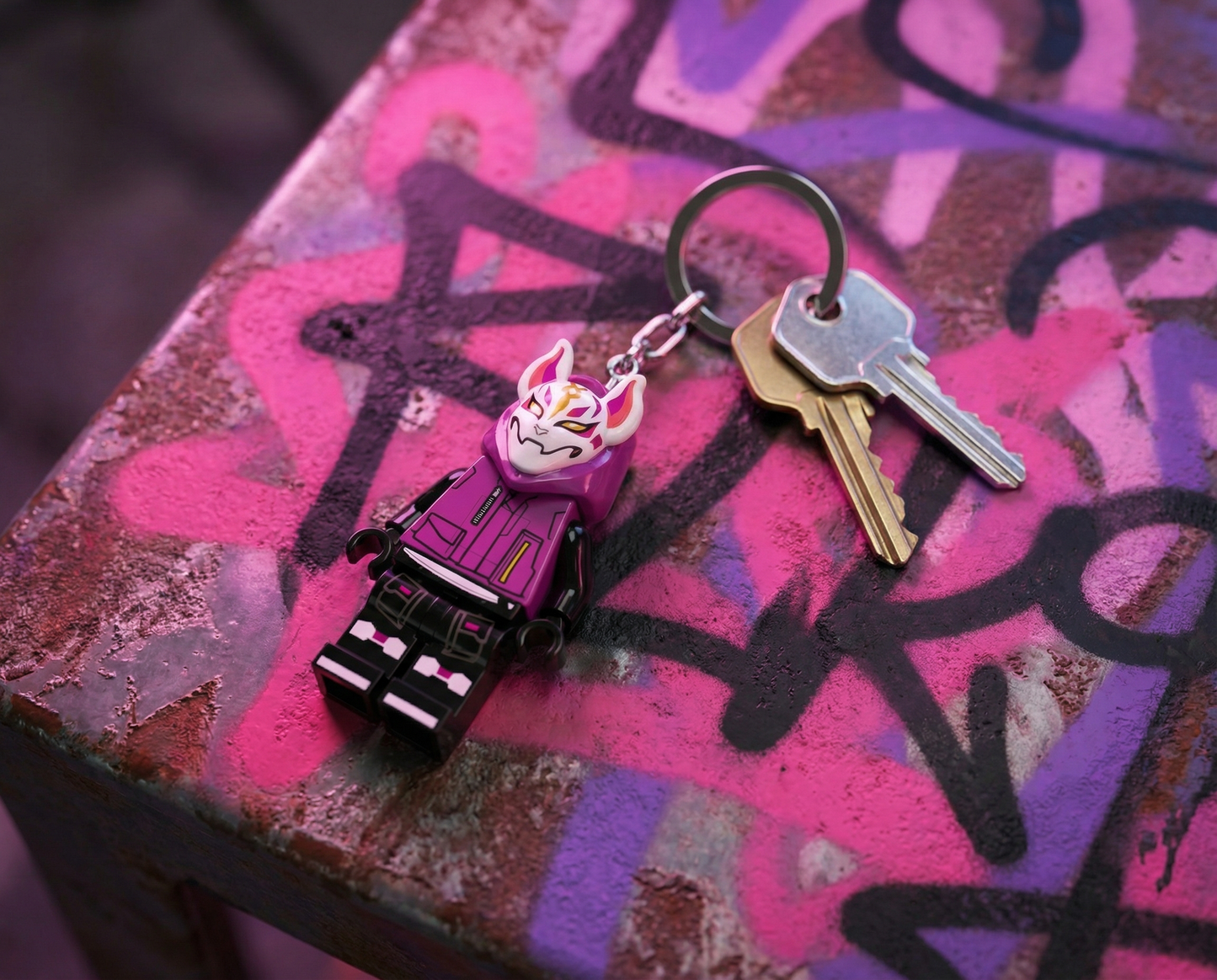 LEGO® FORTNITE® Keychain Light Drift (KE254H)