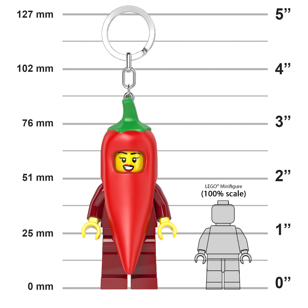 LEGO® Minifigures™ Keychain Light Chili Costume (KE256H)