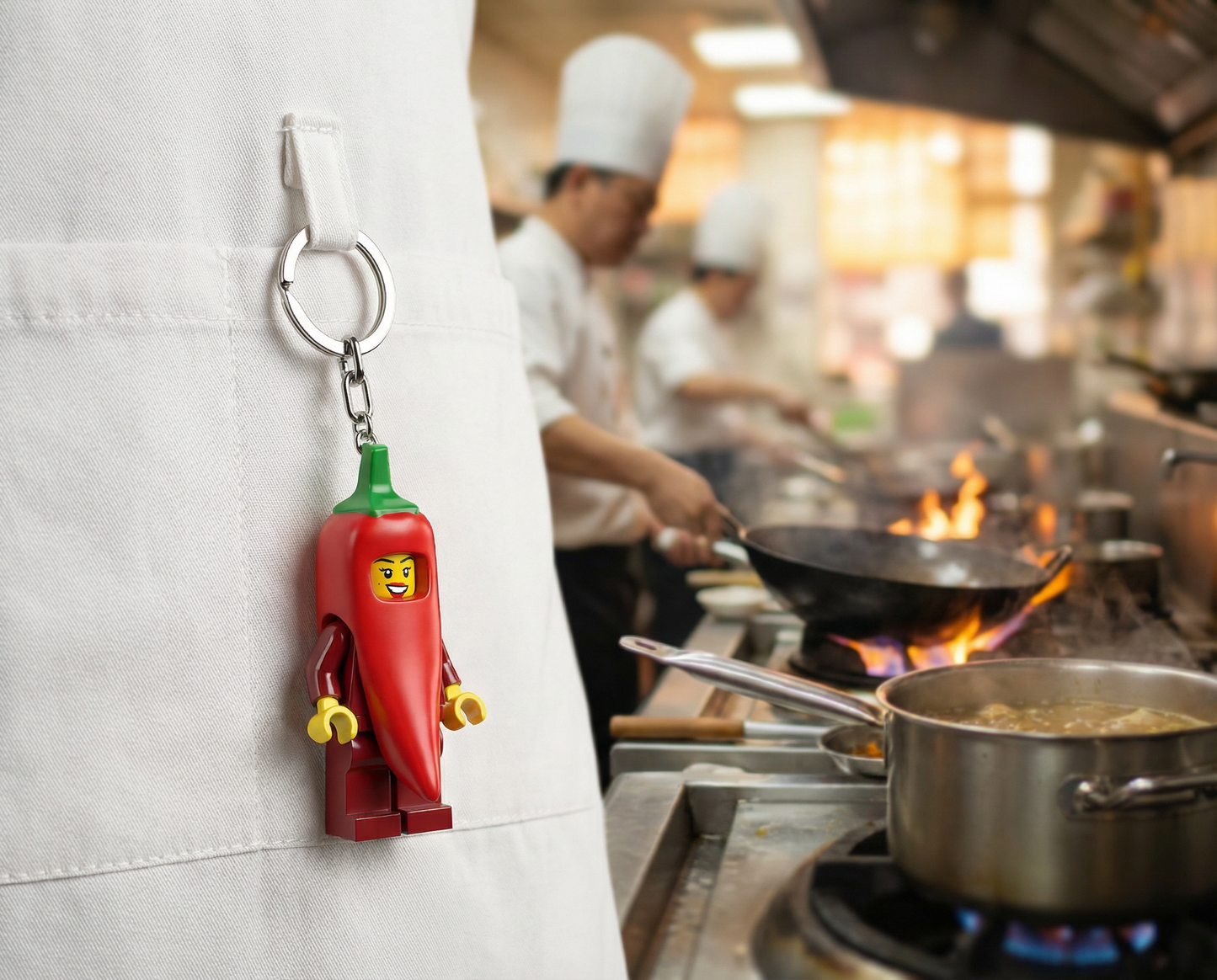 LEGO® Minifigures™ Keychain Light Chili Costume (KE256H)