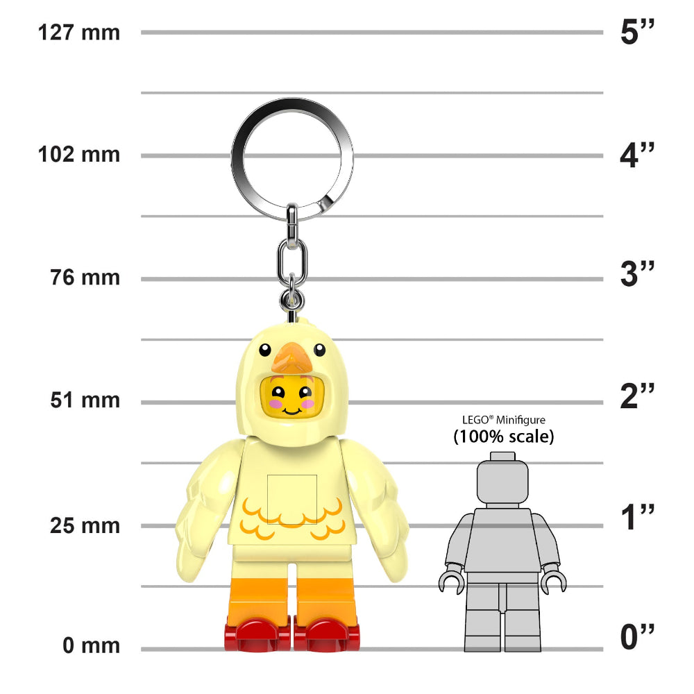 LEGO® Minifigures™ Keychain Light Chicken Skater (KE259H)