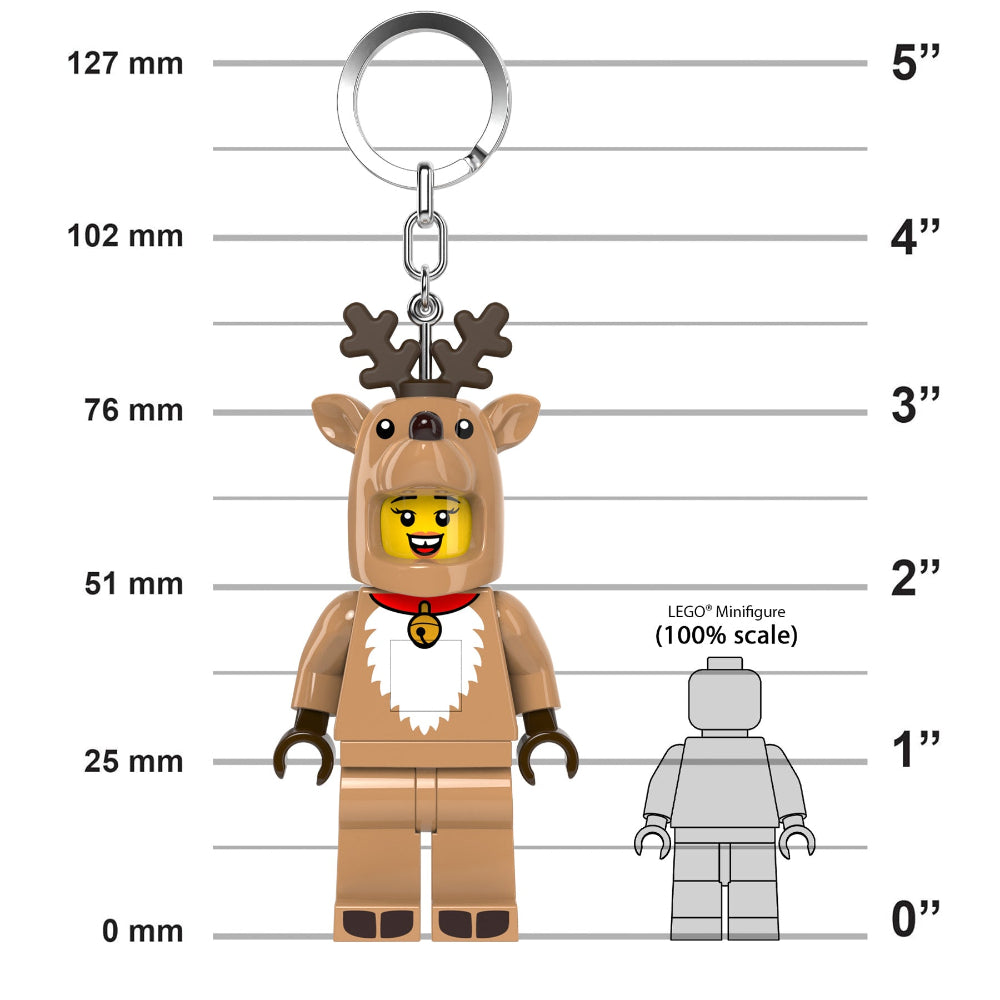 LEGO® Minifigures™ Keychain Light Reindeer Costume (KE260H)