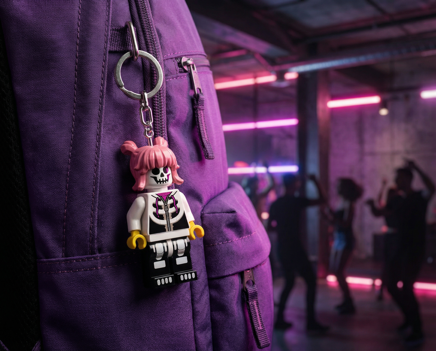 LEGO® Minifigures™ Keychain Light Skeleton Girl (KE261H)