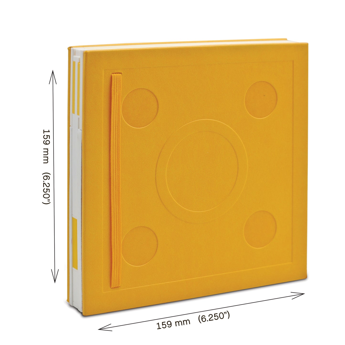 IQ LEGO® 2.0 Stationery Locking Notebook with Color-Matched Gel Pen - Yellow (52441)