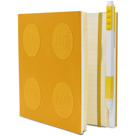 IQ レゴ 2.0シリーズ 文房具 ロッキングノート ジェルペン付き 黄色 (52441)