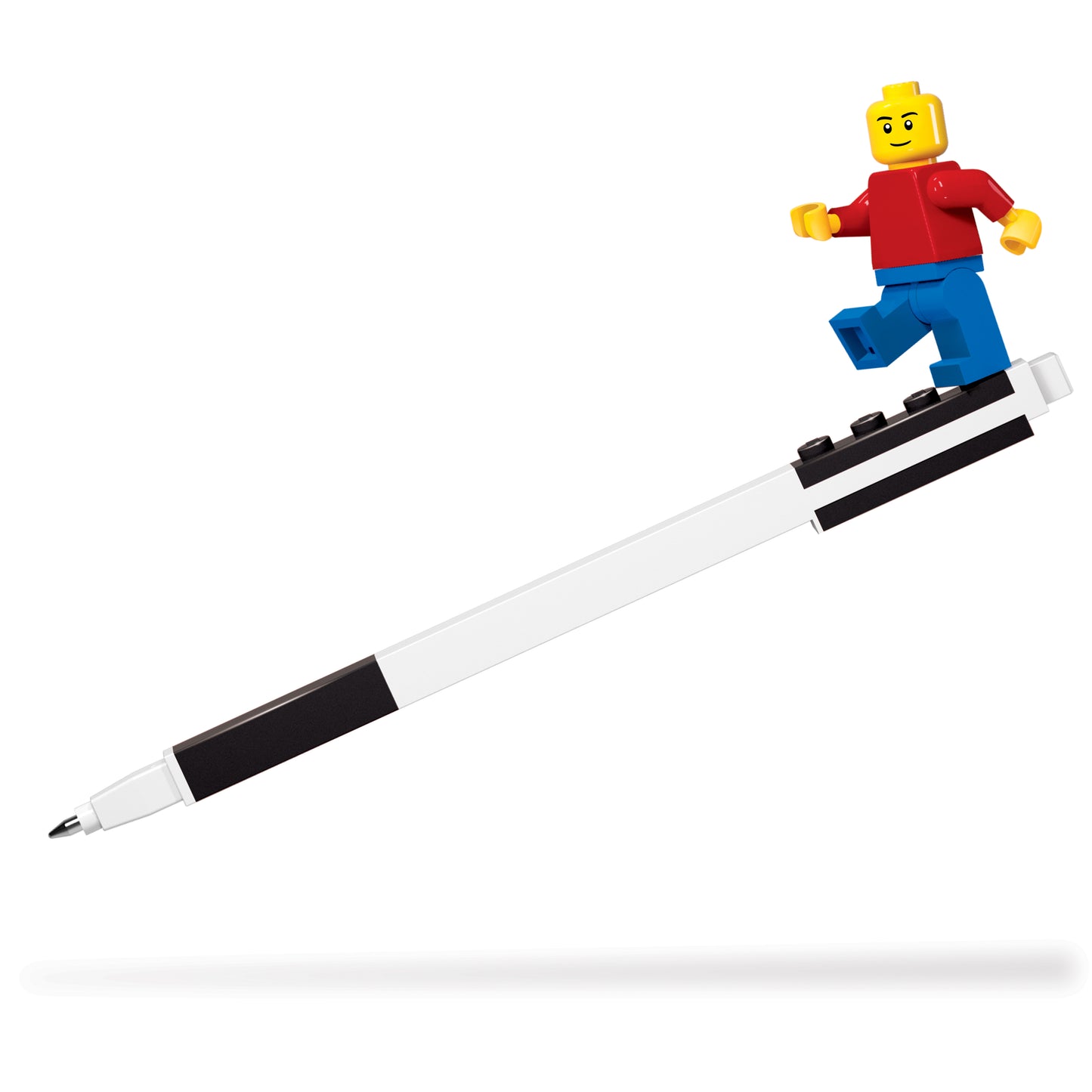 IQ LEGO® 2.0 Stationery Black Gel Pen with Minifigure (52601)